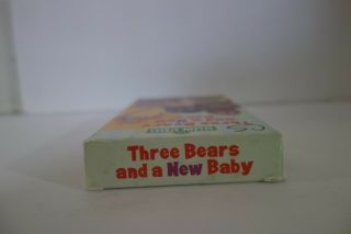 Sesame Street Three Bears And A Baby Rare & OOP Sony Wonder Home Video VHS 2