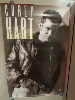 Corey Hart Poster From Fields Of Fire Rare