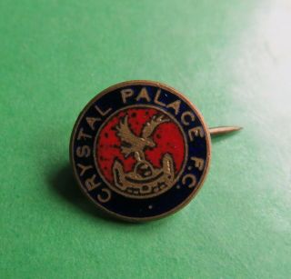 Crystal Palace Fc Small Enamel Pin Badge - Rare Old Badge