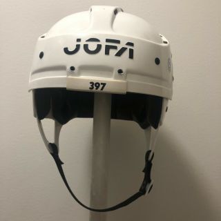JOFA hockey helmet 397 size 55 - 62 senior white RARE classic 3