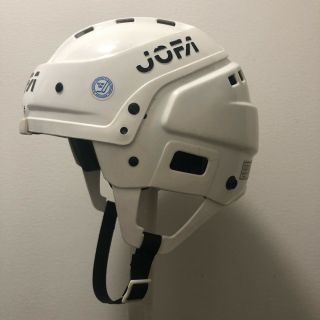 JOFA hockey helmet 397 size 55 - 62 senior white RARE classic 4