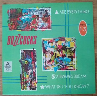 Buzzcocks – Parts 1 - 3,  12” Vinyl Ep,  Irs Sp - 9701,  Rare Canadian Import,  Ex/ex