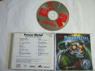 V.  A.  - Power Metal (heavy Metal From Benelux) Cd 1988 Imrat Rare