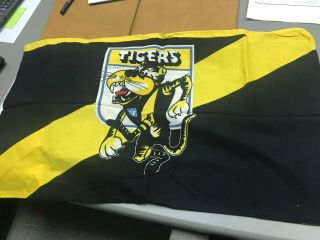 Richmond Football Club - ' Tigers ' VFL Pillow slip - VFL Logo - 1976.  Rare. 3