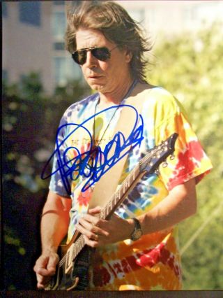 Pat Travers Band Autographed Picture Rare