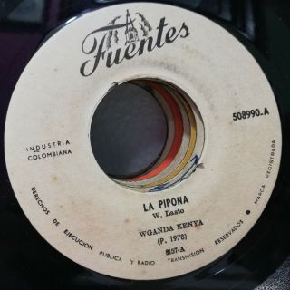 Wganda Kenya La Pipona Very Rare Latin Funk Colombia 26 Listen