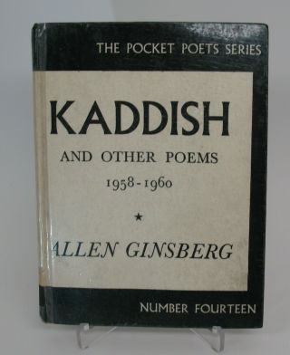 @rare@ 1st Edition 1961 Hardcover Kaddish And Other Poems By Allen Ginsberg