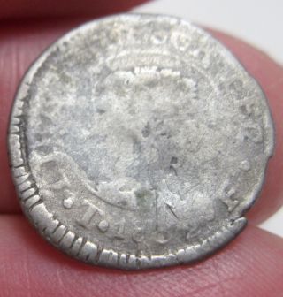 1832 Tf (central American Republic (1/2 Real) Silver (honduras) - - - Extra Rare - -