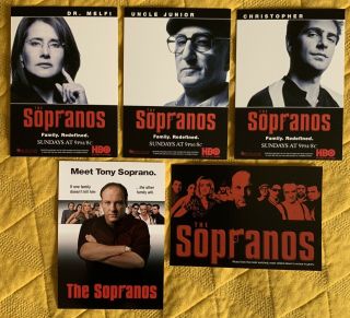 The Sopranos Tv Series 20 Rare Promotional Postcards