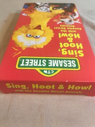 Sesame Street: Sing,  Hoot and Howl with the Sesame Street Animals VHS 1991 Rare 4