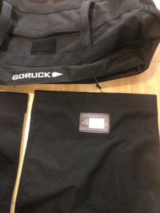 Goruck 40lb Sandbag With 2 40lb Filler Bags Rare 3