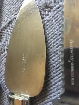 RARE FIND - Vintage Amway Hostess Knife Set With Bakelite Handles 2