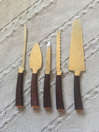 RARE FIND - Vintage Amway Hostess Knife Set With Bakelite Handles 5