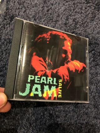 Pearl Jam 5alive Cd Rare Kts Live 1992