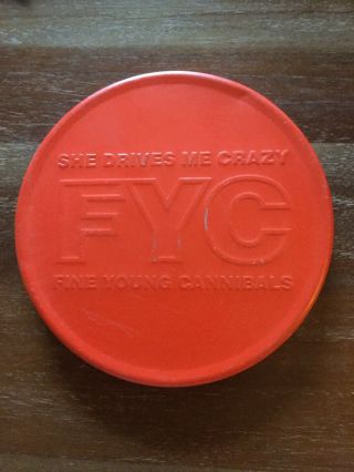 She Drives Me Crazy Fine Young Cannibals Rare Red Vinyl In Red Tin Box.