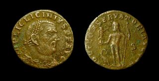 Licinius I Follis Iovi Conservatori Avgg Nn Antioch Ric Rarity : R4 (rare)