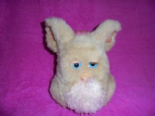 Furby Tiger Rare Beige/pink Blue Eyes 59294 Parts And Repair