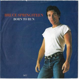 Bruce Springsteen - Born To Run - Rare 1986 Withdrawn Picture Sleeve (no Vinyl)