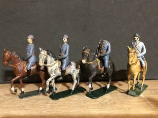 Bertrand Et Vertunni: Extremely Rare French Cavalry.  70mm Scale.  Pre War