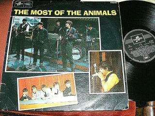 The Animals - The Most Of The Animals,  Rare 1969 Uk Mono Lp