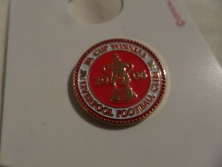 Liverpool Football Club - Official 2006 FA Cup Winners Pin Badge RARE 3