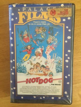 Hot Dog The Movie Palace Films Ultra Rare Vintage Vhs Video Tape Oop