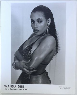 Wanda Dee 4 Rare 1989 Press Photos Of The Goddess Of Rap