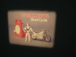 16mm 1974 Ideal Toy Film Evel Knievel (with Rare Animatic) Batman 15 Commercials
