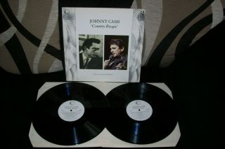 Johnny Cash Country Boogie 2 Lp Set Rare Orig Sun & Cbs Recordings Uk
