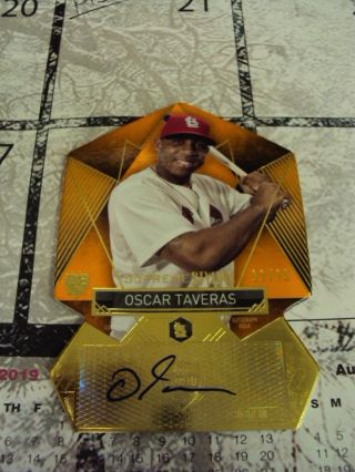 2014 Oscar Taveras Rare Rookie Autograph Topps Supreme Styling Cardinals 11/15