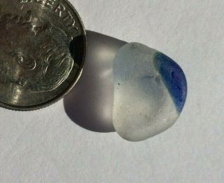 Surf Tumbled Santa Cruz Davenport Sea Glass Rare Multi - Color Art Glass