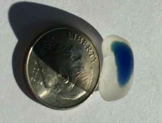 Surf Tumbled Santa Cruz Davenport SEA GLASS Rare multi - Color Art Glass 2
