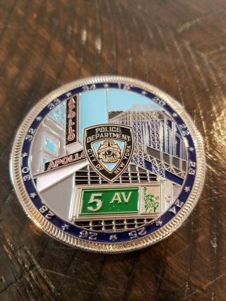 Rare Nypd Challenge Coin Nypd Scooter Taskforce