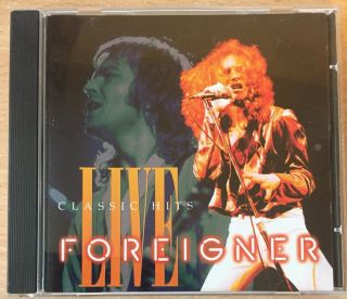 Foreigner - Classic Hits Live - Rare 14 - Track Cd Lou Gramm Mick Jones
