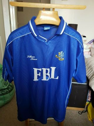 Rare Old Macclesfield Town Football Shirt Size Large