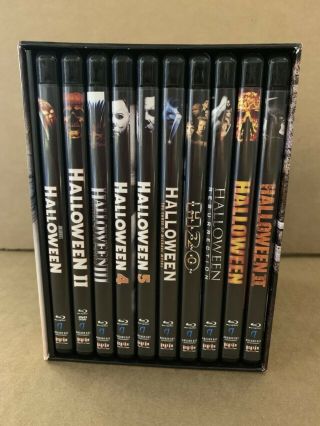 Halloween Limited Edition Blu - ray Box Set Scream Factory Rare 2
