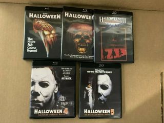 Halloween Limited Edition Blu - ray Box Set Scream Factory Rare 3
