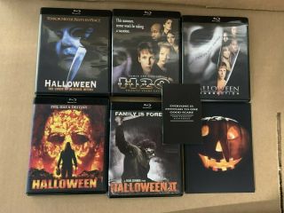 Halloween Limited Edition Blu - ray Box Set Scream Factory Rare 4