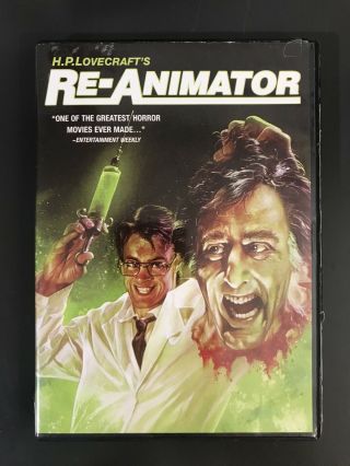 H P Lovecraft Re - Animator Anchor Bay Horror Cult Classic Rare Oop