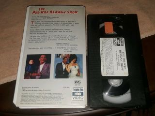 Vintage The Pee Wee Herman Show VHS RARE OOP Out of Print HBO Video 2