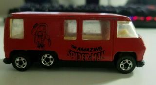 Leo India Hot Wheels Spiderman Gmc Motorhome 1976 [black/red] (extremely Rare)