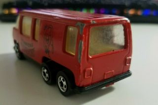 LEO India Hot Wheels Spiderman GMC Motorhome 1976 [BLACK/RED] (EXTREMELY RARE) 3