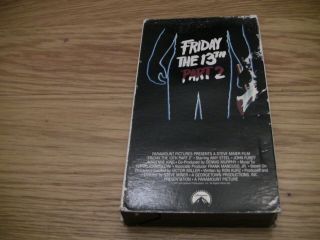 Friday The 13th - Part 2 Vhs Rare Horror Jason Slasher
