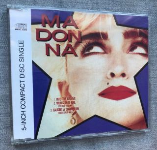 Madonna Into The Groove,  More Rare Australian Issue 3 - Track Cd Single