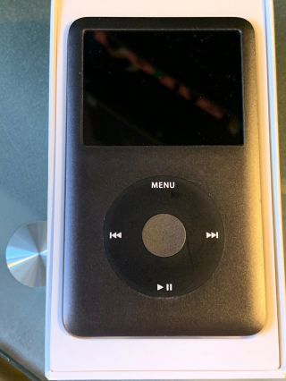 Apple iPod classic 7th Generation Black (160 GB) bundle RARE FM Cable 3