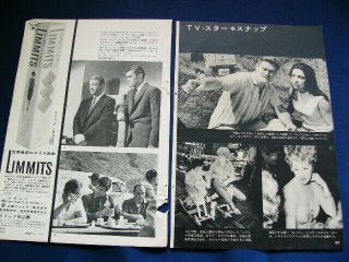 1960s Chuck Connors THE RIFLEMAN Japan VINTAGE 12 Clippings VERY RARE 3
