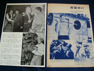 1960s Chuck Connors THE RIFLEMAN Japan VINTAGE 12 Clippings VERY RARE 5