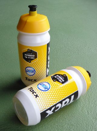 2 Rare Orig.  2019 Team Jumbo Visma Bianchi Water Bottle Set Tour De France Bidon