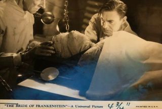 Rare Collectable BRIDE OF FRANKENSTEIN B&W 8x10 Org Photo 1 Great 2