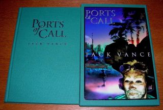 Jack Vance Ports Of Call Signed Limited Rare 1st Edition Underwood